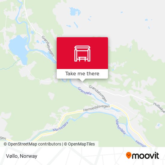 Vøllo map