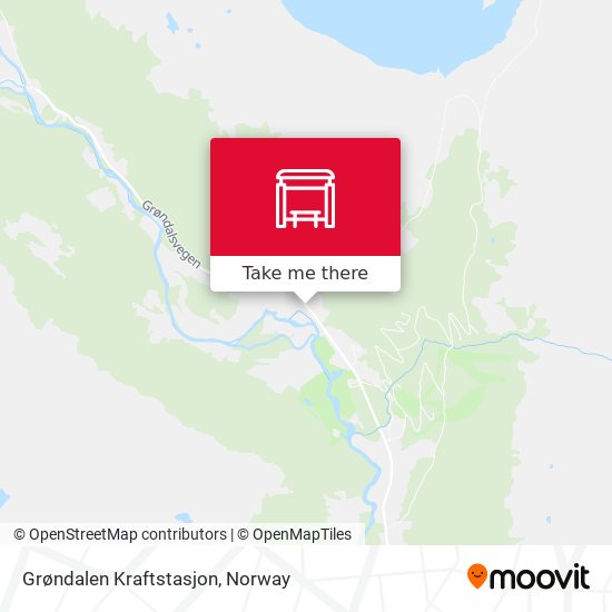 Grøndalen Kraftstasjon map