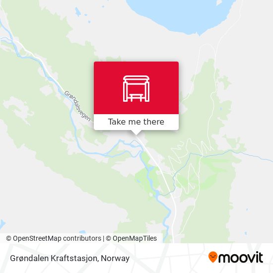 Grøndalen Kraftstasjon map