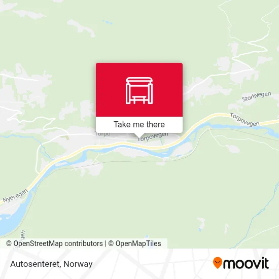 Autosenteret map