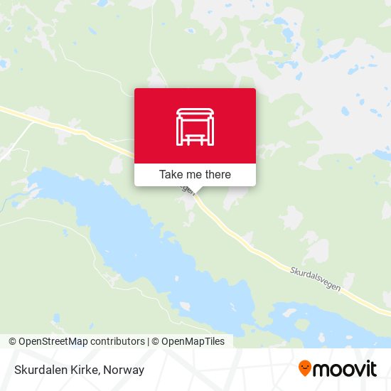 Skurdalen Kirke map