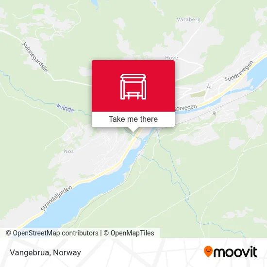 Vangebrua map