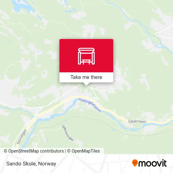 Sando Skule map