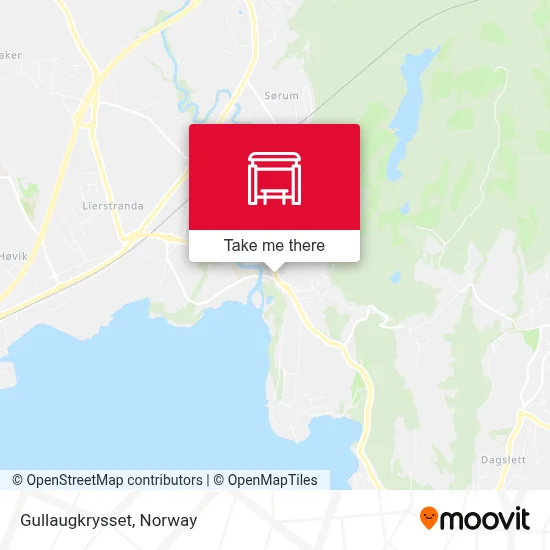 Gullaugkrysset map