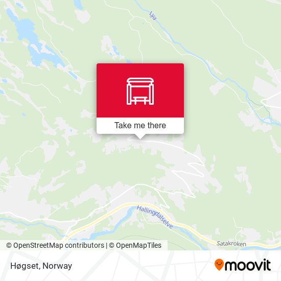 Høgset map