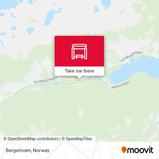 Bergsmoen map