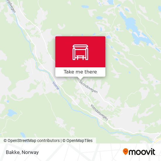 Bakke map