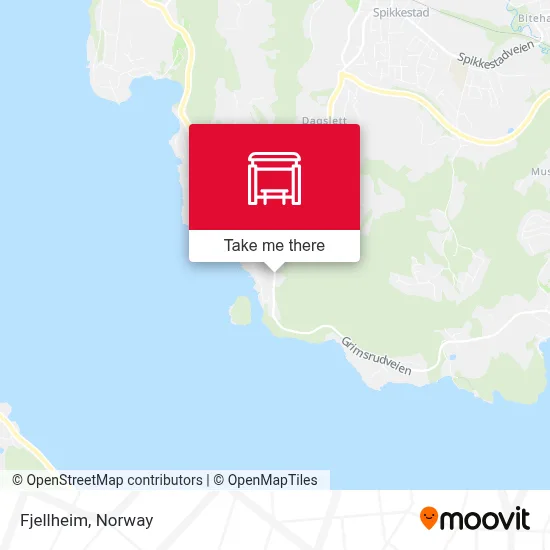 Fjellheim map