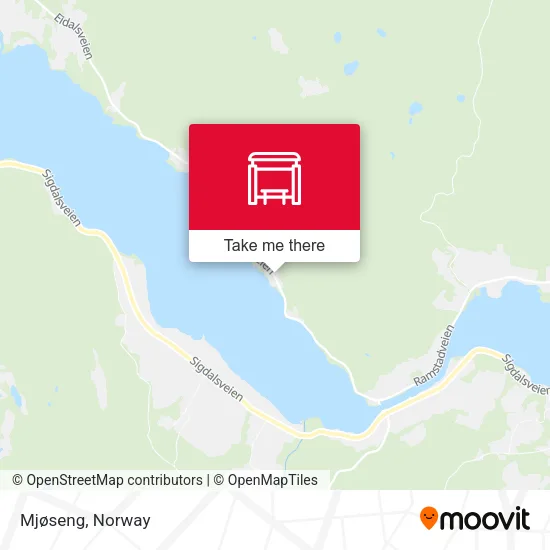 Mjøseng map
