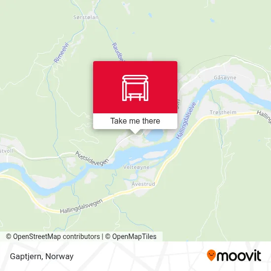 Gaptjern map