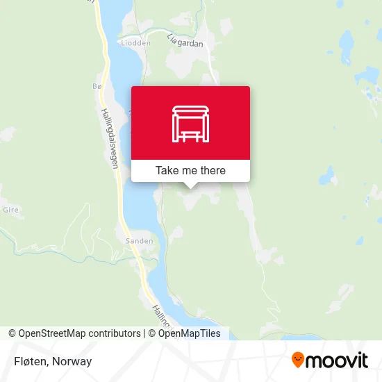 Fløten map