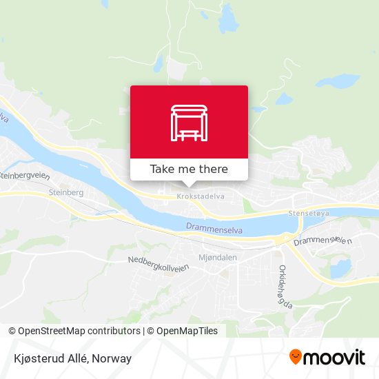 Kjøsterud Allé map