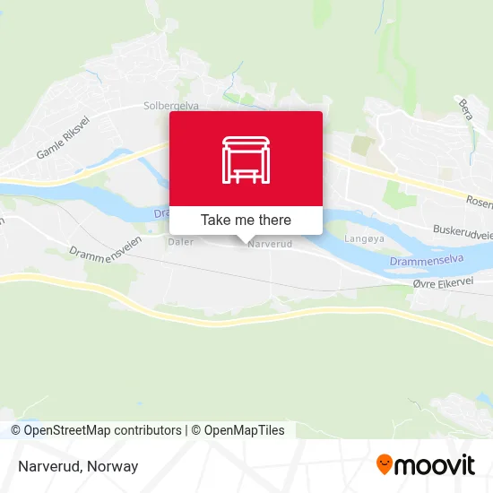 Narverud map
