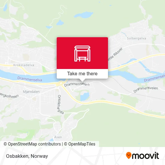 Osbakken map