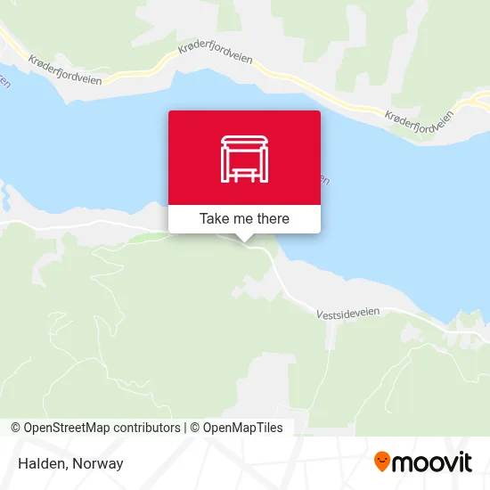 Halden map