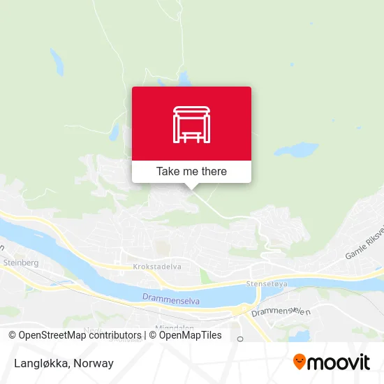 Langløkka map