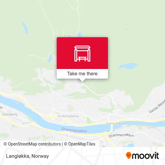 Langløkka map