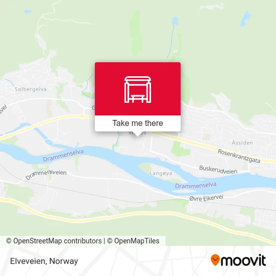 Elveveien map