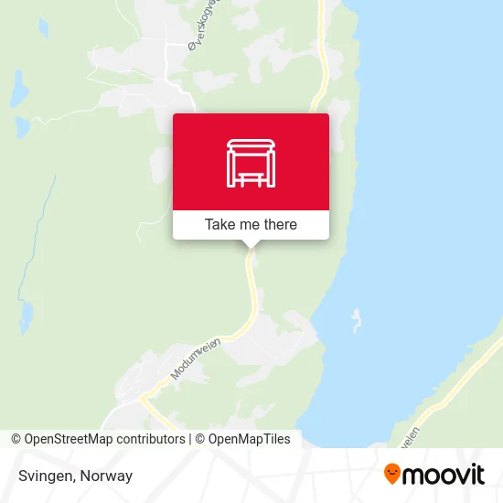 Svingen map