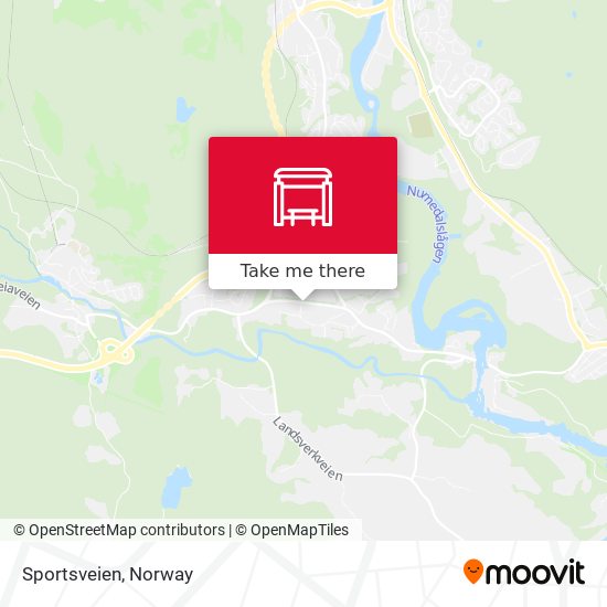 Sportsveien map