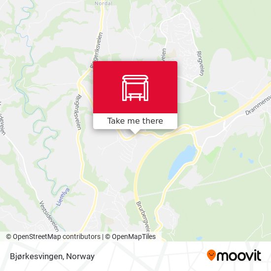 Bjørkesvingen map