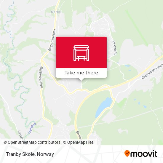 Tranby Skole map