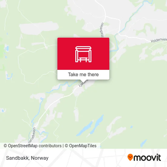 Sandbakk map