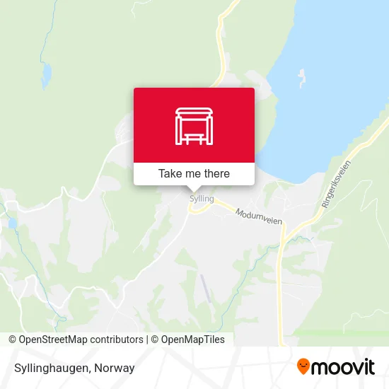 Syllinghaugen map