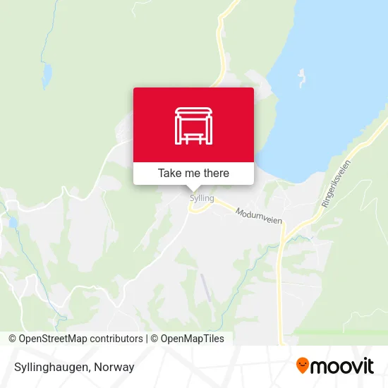 Syllinghaugen map