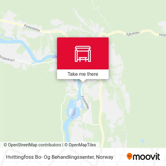 Hvittingfoss Bo- Og Behandlingssenter map