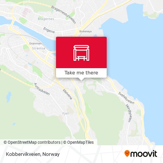 Kobbervikveien map