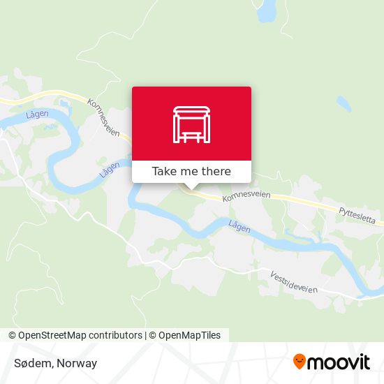 Sødem map