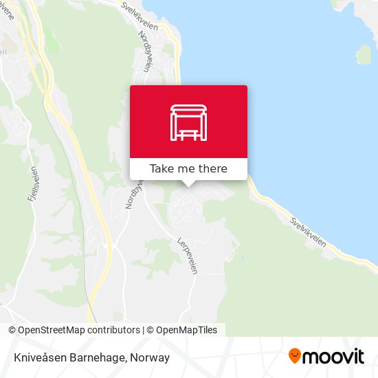 Kniveåsen Barnehage map
