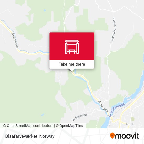 Blaafarveværket map