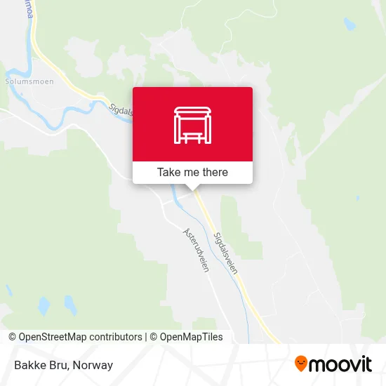 Bakke Bru map