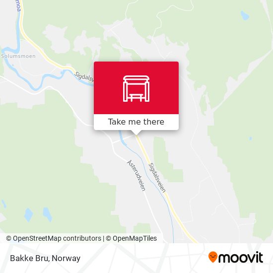 Bakke Bru map