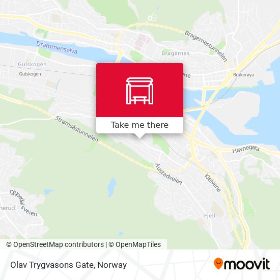 Olav Trygvasons Gate map