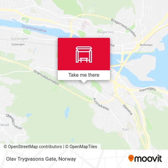 Olav Trygvasons Gate map