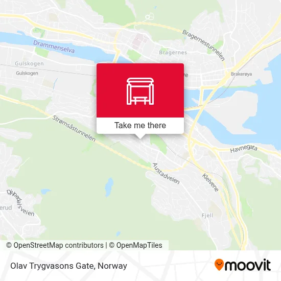 Olav Trygvasons Gate map