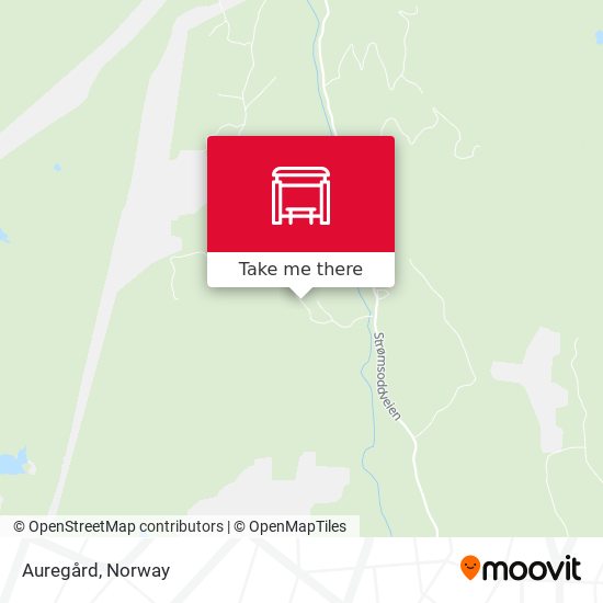 Auregård map