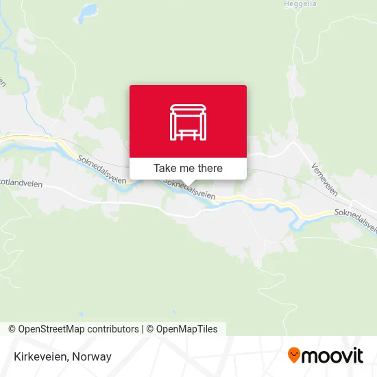 Kirkeveien map