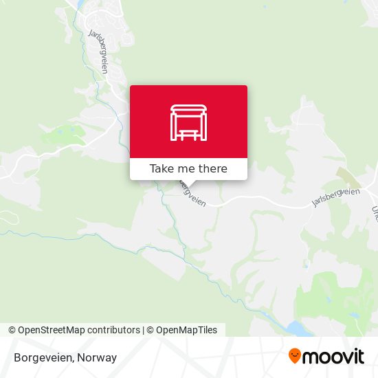 Borgeveien map