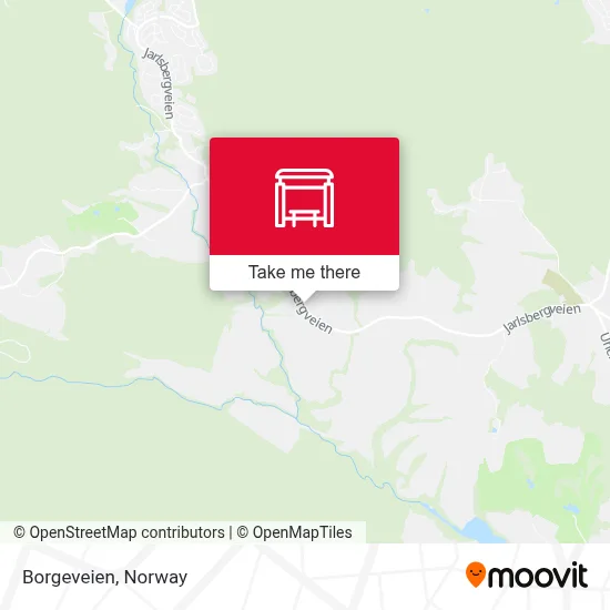 Borgeveien map
