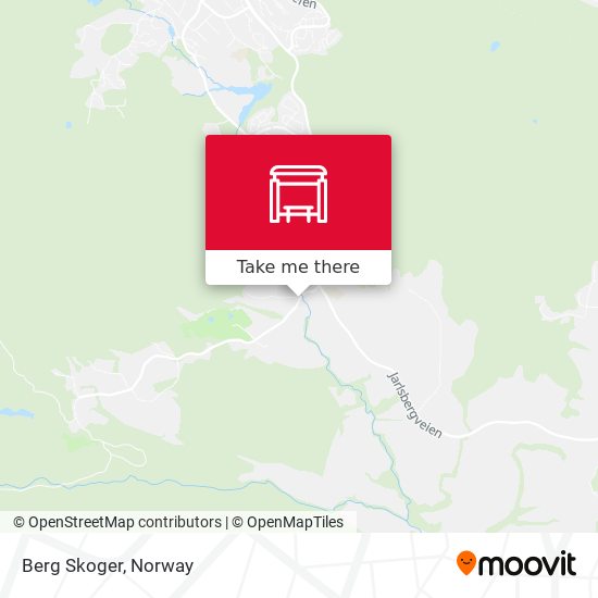 Berg Skoger map