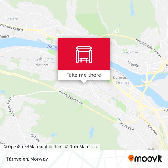 Tårnveien map