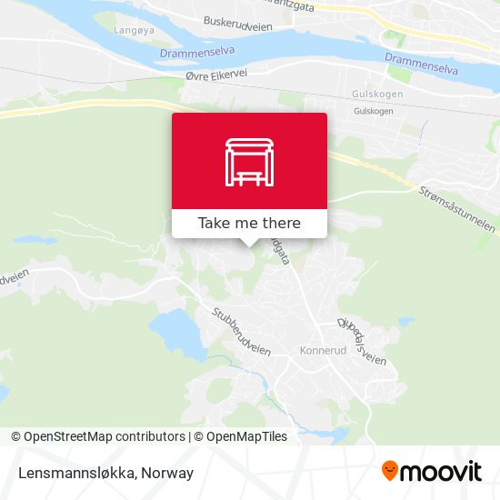 Lensmannsløkka map