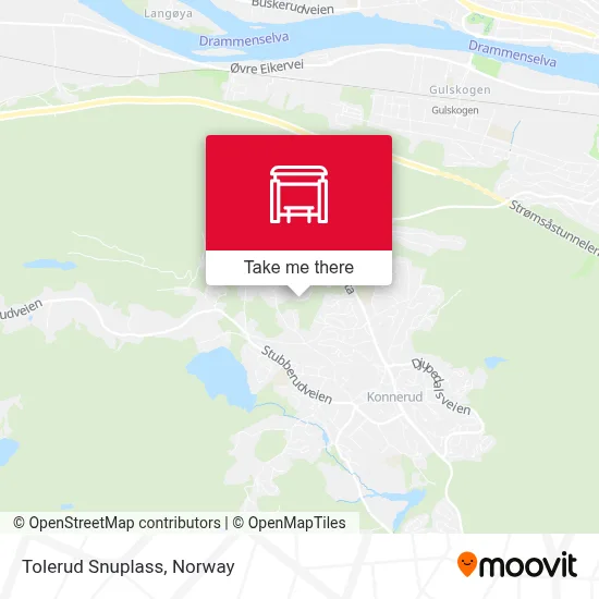 Tolerud Snuplass map