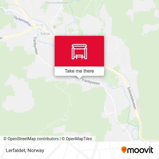Lerfaldet map