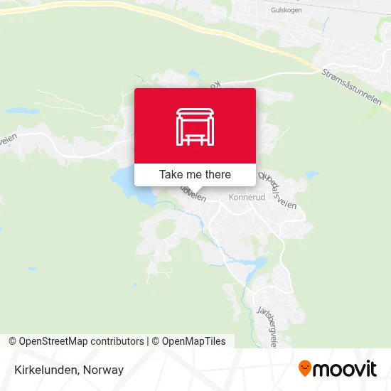 Kirkelunden map