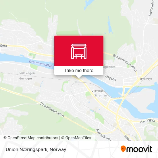 Union Næringspark map
